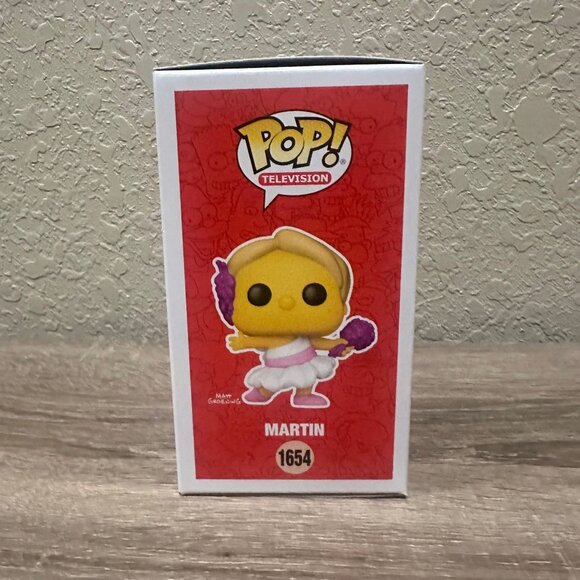Funko POP! The Simpsons Martin Figure #1654 - Picture 5 of 7